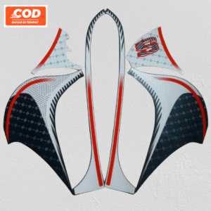 Striping sticker lis body motor honda scoopy fashion 2023 2024 matte blue list motor standar kualitas termurah