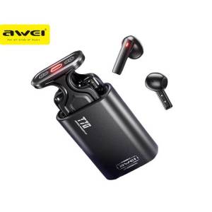 Original Awei Wireless Bluetooth Earphone V5.3 ENC TWS Earbuds With Mic Noise Cancellation Earphones Earfon IPX4