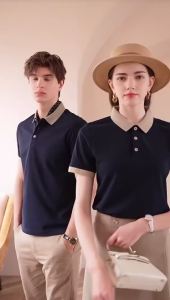Summer Breathable Polo Shirt MenS Workwear Casual Daily MenS Clothing Polo For Men Formal Wear