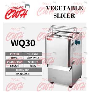 MULTIPURPOSE COMMERCIAL AUTO VEGE VEGETABLE POTATO GINGER FRUIT CUCUMBER CUTTING CUTTER CUT SHRED SHREDDING SHREDDER SLICER SLICING SLICE DICE DICER MESIN PEMOTONG SAYUR BUAH 不锈钢电动自动商用多功能蔬菜切菜机切丝机土豆切片机 CWH TOOLS SDN BHD CWH GROUP CWH TOOLS TRADING