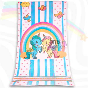 TERMURAH! OMS Handuk Anak Natural Microfiber / Handuk Balita Import Lembut