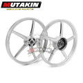 MUTAKIN Mags 522 5 Spoke For HONDA WAVE110 RS125 Front Disc Rear Drum 1.4x1.4x17. 