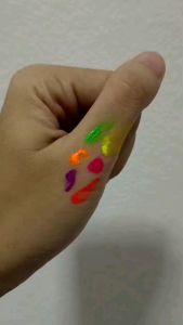 สีเรืองแสง *สีจะเรืองแสงในไฟแบลคไลท์* สีเรืองแสง คือ สีเรืองแสงในไฟ - Lazada