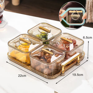[ Lebaran Exclusive ] Dejavu Toples Akrilik Snack Tray Toples Cantik Esthetic Toples Lebaran Hari Raya Idul Fitri Toples Ringan HSB663