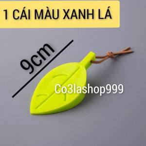 Set 2 Miếng chặn cửa silicon hình chiếc lá dày dặn độ bền cao