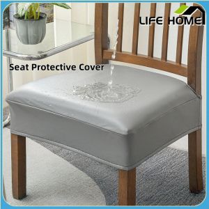 Seat Protection Cover All Inclusive Open Leather Seat Cover All Season Universal PU Waterproof and Oil Proof Leather Seat Cover Seat Protection Cover