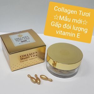 [Hoàn Tiền 8%]Serum Collagen Tươi Ammud Vita Capsule Ampoule - Hộp 38 viên