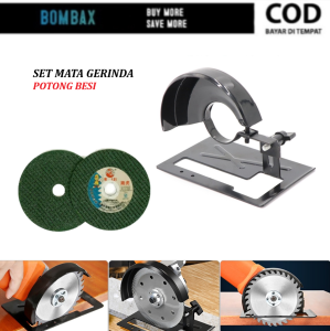 Dudukan Gerinda Tangan Stand Holder Gerinda 4inch Jadi Mesin Gerinda Lurus Circular Saw Adjustable