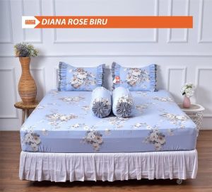 Soraya Bedsheet Sprei Karet CVC Uk 180x200 Tinggi 40cm King Size