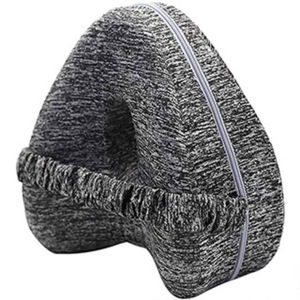 BR Orthopedic Pillow for Sleeping Memory Foam Leg Positioner Pillows Knee Support Cushion between the Legs for Hip Pain Sciatica with Breathable & Washable Cover