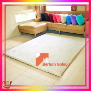 Sarung  / cover Karpet Bulu Rasfur anti slip 200x120cm / cover Karpet Bulu / Sarung anti selip LP