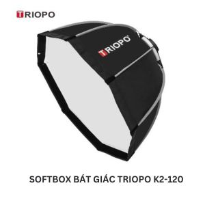 Softbox Bát Giác TRIOPO K2-120 - Softbox Thao Tác Nhanh Ngàm Bowen Size 120cm
