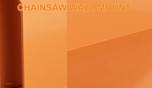 Wall Mounted Saw Storage Bracket Suitable For MS250MS251 Models AntiCorrosion Design Durable Metal Rack Garage Use