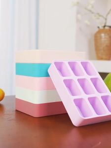 Giant Storage For Food Meal Sauce With Lid Silicone Freezer Trays Ice Tray Food Freezing Molds