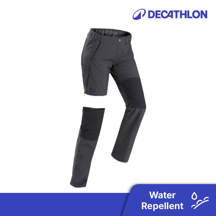 Decathlon Womens Convertible Hiking Pants (Water Repellant