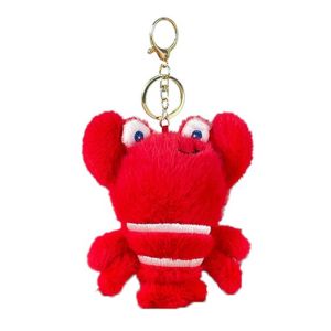 FUTUI ปลาหมึกยักษ์ ตุ๊กตาพวงกุญแจสัตว์ทะเล เต่า ปลาดาว ตุ๊กตาพวงกุญแจวาฬ น่ารัก ฟูฟ่อง จี้รูปวาฬขนาดเล็ก ของตกแต่งบ้าน