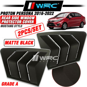 Proton Persona 2016 - 2023 Rear Side Window Protector Cover (Mustang Style) (2pcs/set)