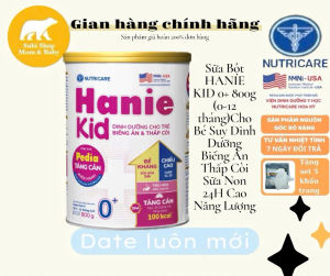 Sữa Bột Nutricare Hanie Kid 0+ Lon 850g Dành Cho Trẻ Biếng Ăn & Suy Dinh Dưỡng.