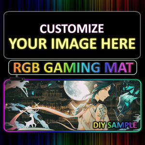 RGB Mousepad Genshin Impact Mousepad Genshin Mousepad Genshin Merch Gaming Mousepad Gaming Genshin Merchandise Gaming Mousemat Genshin Xiao Venti