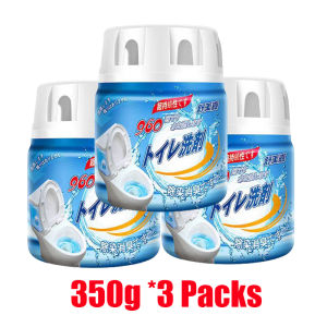 Imported from Japan Automatic Toilet Bowl Cleaner toilet flush deodorizer Toilet cleaners for Stain Automatic Bleach dirt removal up to 360 days Toilet deodorizer 350g Can flush 9999 times