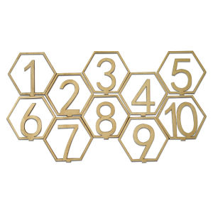 Wooden Table Numbers 10pcs Wedding Table Numbers for Party Wedding Table Decoration
