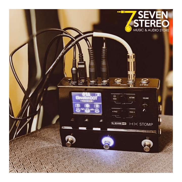 Line 6 Helix Stomp Compact Professional Guitar Processor Lazada Indonesia