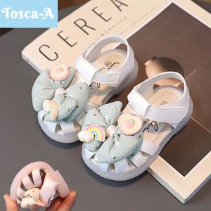 Flip Flop Sepatu Flats Anak Perempuan Import Sepatu Slip On Anak Perempuan Sepatu Sandal Bayi Perempuan Princess (N) Bunny Long Ears Cat Fluffy Bow Flower