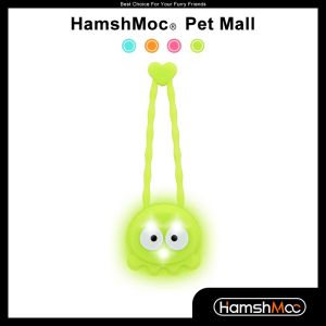 HamshMoc Dog LED Lights Clip On Waterproof Dog Pet Tag for Night Walking Bright High Visibility Glow Attach to Collar Harness Leash Anti-lost