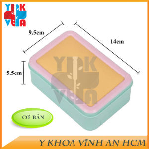 Mô Hình Da Silicon Luyện Tập Châm Cứu Tiêm Chích Khâu Có Ngăn Chứa
