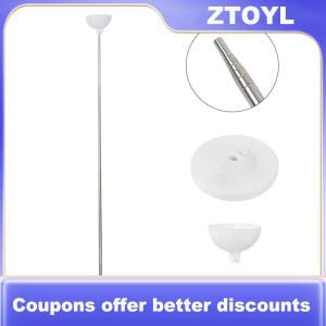 【ZTOYL】 Balloon Column Stand KitAdjustable Balloon Column Kit Metal Telescopic Pillar Balloon Stand Birthday Party Graduation Weddi