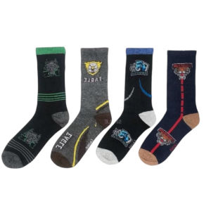 ถุงเท้านักเรียน ยกแพ็ค 12คู่ แบ่งขาย 6 คู่ ถุงเท้า ข้อยาว ผ้านุ่มใส่สบายเท้า ( FREE SIZE 36-45 ใส่ได้ทั้ง ช/ญ )