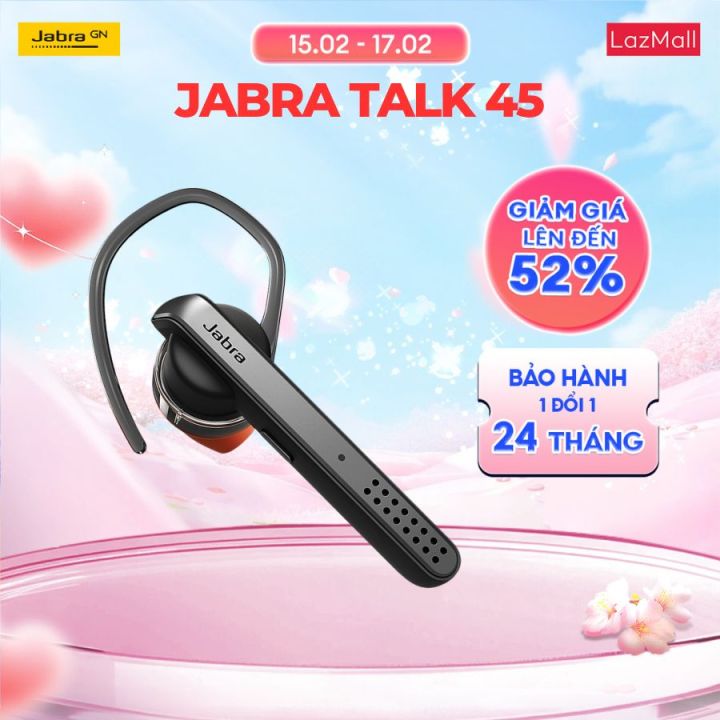 Tai Nghe Bluetooth Jabra Talk 45 Đàm Thoại Nghe Nhạc HD Voice 6H