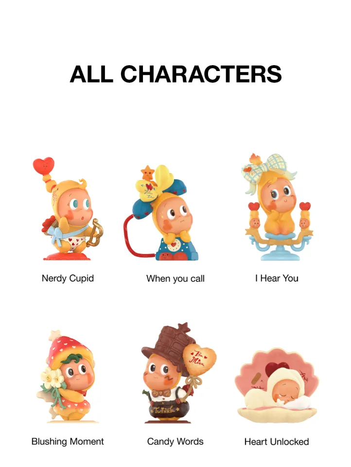POP MART Twinkle Twinkle Crush On You Series Figures Blind Box
