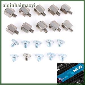 aiqinhaimaoyi 10 Bộ ốc vít lục giác gắn dụng cụ cầm tay cho A-SUS M.2 SSD Bo mạch chủ