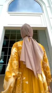 GOLD DRESS GAMIS Twill CANDI Mekar gamis BATIK CAP SHALDA pekalongan