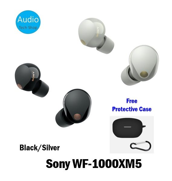 Sony WF-1000XM5 The Best Truly Wireless Bluetooth Noise Canceling Earbuds  Headphones with Alexa Built in, Silver- New Model