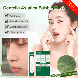 Centella Asiatica Bubble Mask  Authentic Cleaning   Mask Automatic Foaming Deep Cleaning