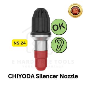 CHIYODA JAPAN NS-24 Silencer Nozzle For BG-50 Air Blow Gun