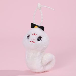 BEA BEATRICE Plush Year of The Snake Plush Toy Little Snake Wrap Around Arm Snake Stuffed Plush Doll Ornaments Cartoon Snake Animal Doll Children Gift