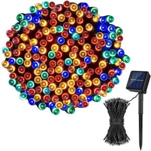 LED Solar Light String Outdoors Waterproof Solar Lamp For Gardens Wedding Party Holiday  Decorative Lights Christmas Light String earphea