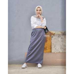 ROK WANITA SPAN TERBARU ROK KNITTED TERLARIS 2024