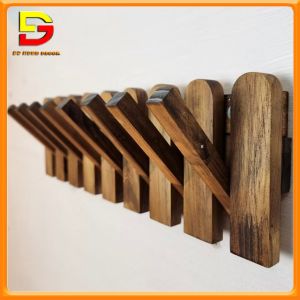 Móc Gỗ Treo Tường Đa Năng Làm Móc Treo Quần Áo Phụ Kiện Móc Gỗ Treo Đồ Đẹp Tiện Dụng DG-612
