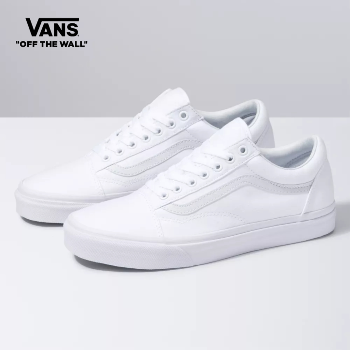 Vans Old Skool Unisex Sneakers Men Unisex US Size White