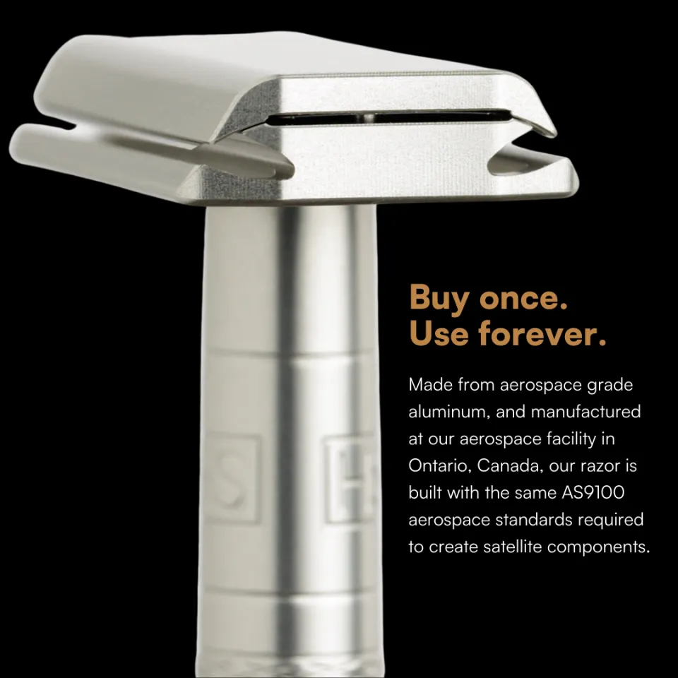 Free Diamond Island Stand] Henson Shaving AL13 Double Edge Safety Razor -  V3-SGPOMADES - Lazada | Lazada Singapore