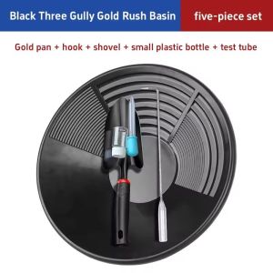 Gold panning pan mining tray prospecting tool plastic tahan lama ringan anti karat river outdoor manual