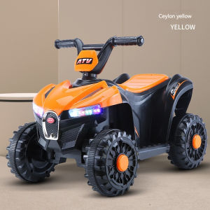GENIUSSTAR Jeep childrens electric vehicle four-wheel off-road vehicle childrens beach electric vehicle for kids