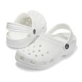Crocs classic clog bone white unisex for man woman sandals with ecobag. 