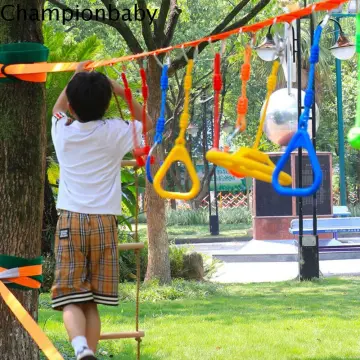 Jungle Gym Tree House Kits For Backyard VEVOR Ninja Tree Climbing