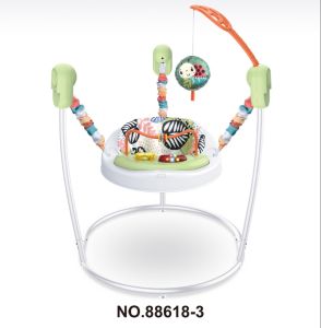 【Baby】จั้มเปอร์เด็ก มเปอร์เก้าอี้กิจกรรม 360 องศา  มีไฟ หมุนได้ เก้าอี้หัดเดิน Baby Jumper เก้าอี้กระโดดหน้ากบ องศากระโดดมีเสียง