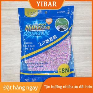YIBAR Dày chống trượt clothesline Windproof clothesline Quilt phát sóng dây ngoài trời du lịch hộ gia đình làm khô dòng công cụ